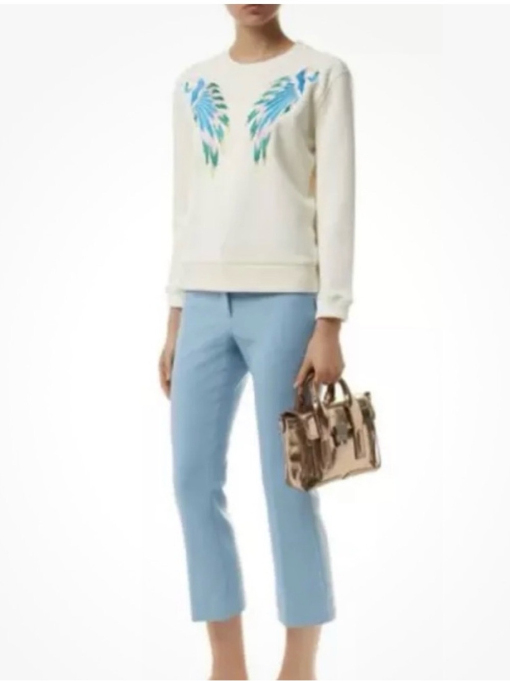 Maje bird sweatshirt